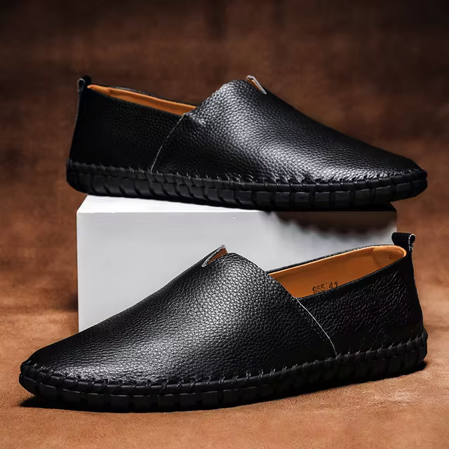 Vincenzo Genuine Leather Loafers