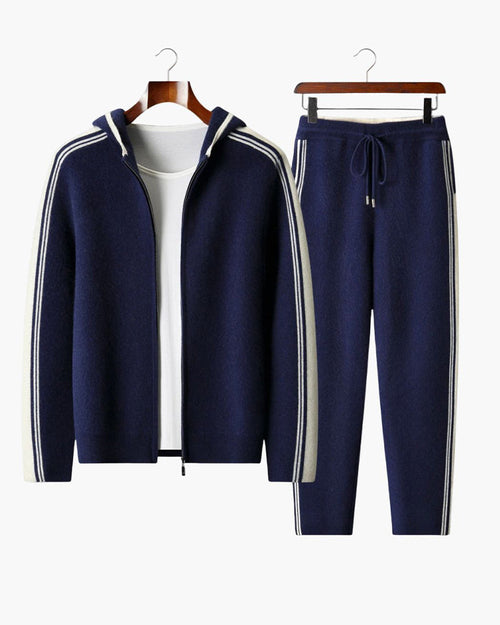 100% CASHMERE TRACKSUIT
