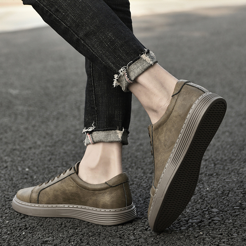 Lusso Italia Genuine Leather Sneakers