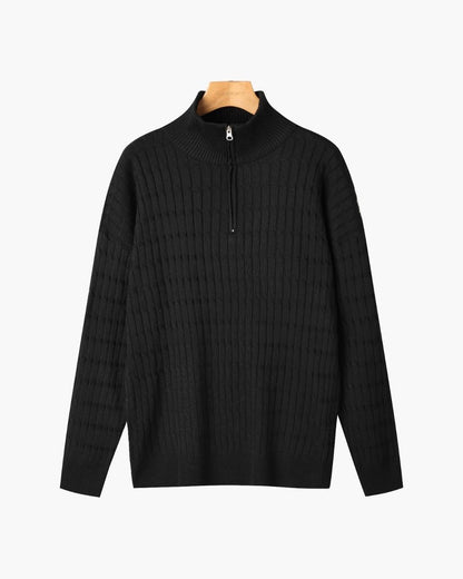 GWANGJU Half Zip Sweater