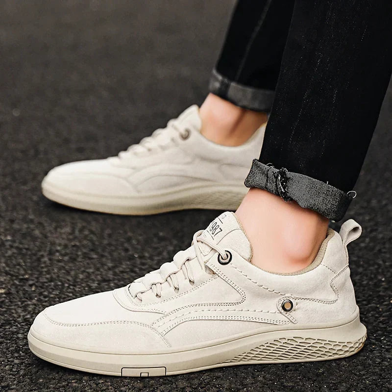 Valentio Genuine Suede Leather Sneaker