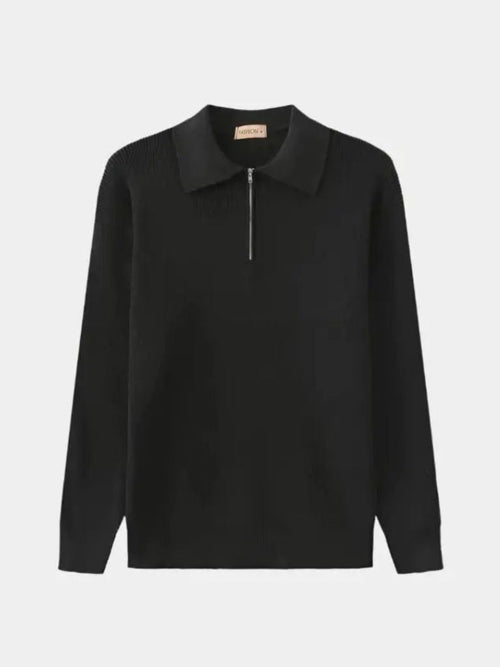 Pull Zippé Essentiel - Cross & Crown