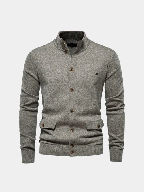 Cardigan Essentiel en Maille Cross & Crown