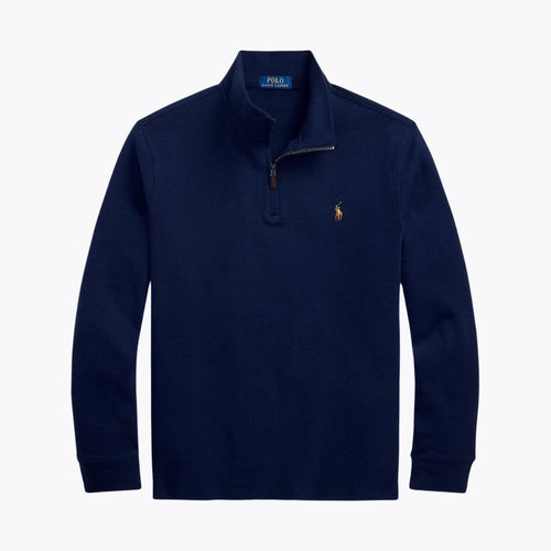 R.L Estate-Rib Quarter-Zip Pullover