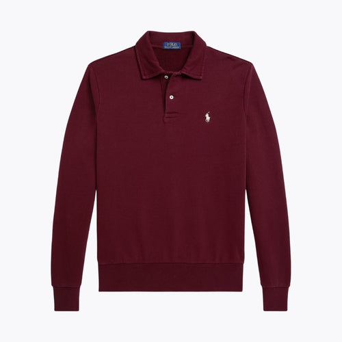 R.L Loopback Fleece Collared Sweatshirt